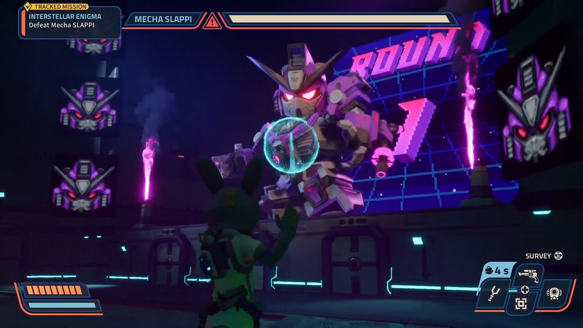 Duel with the boss (Image via Raccoon Logic Studios // YouTube@Hikikomori Gaming)